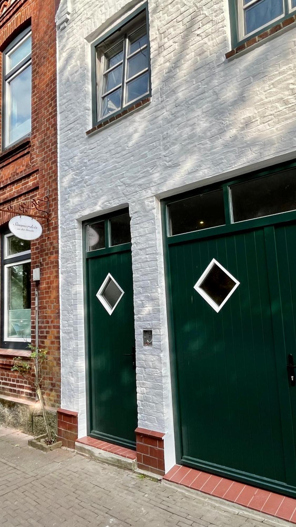Loftwohnung 2 Simmerdeis An Der Gracht Friedrichstadt Bagian luar foto