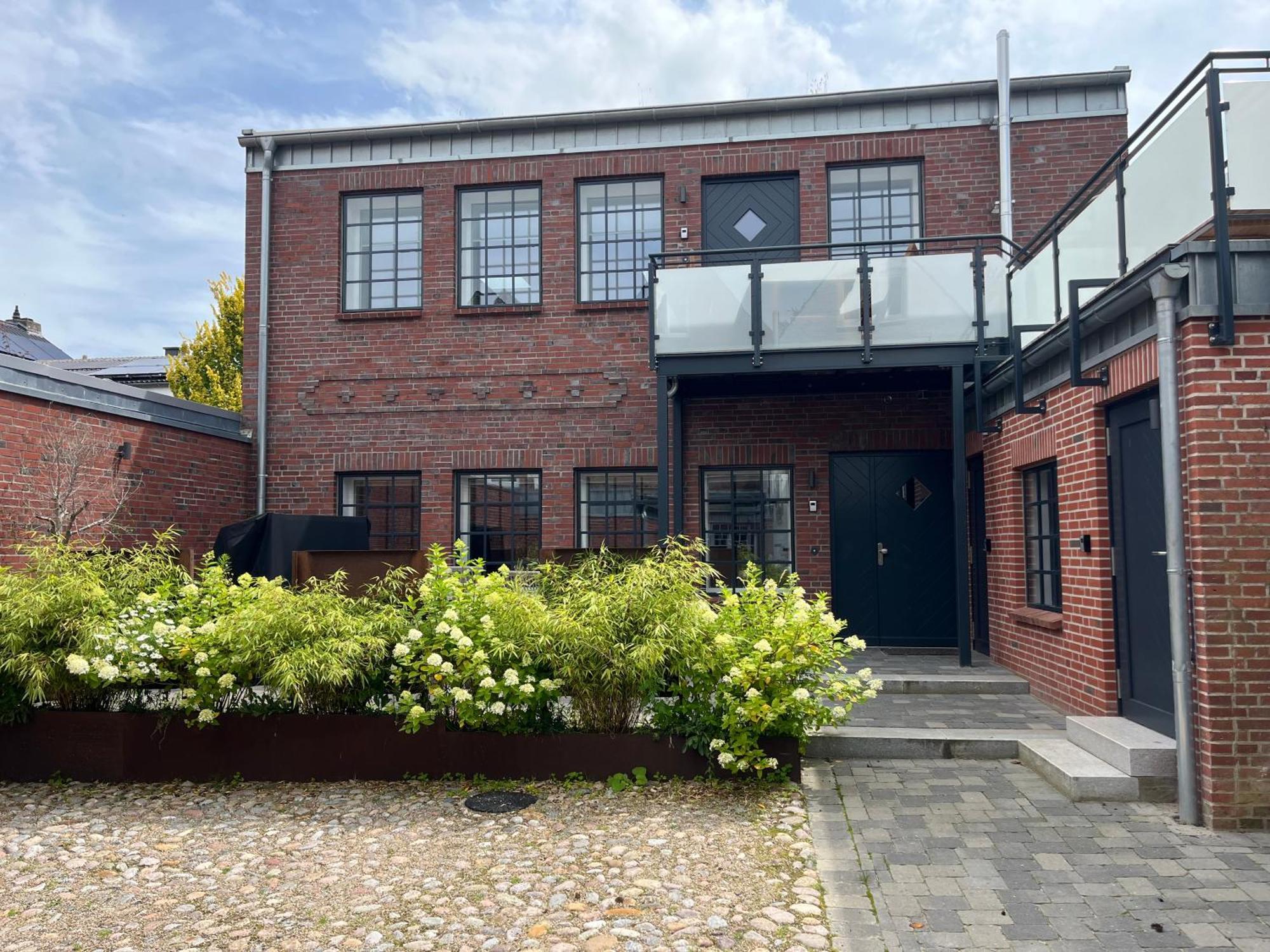 Loftwohnung 2 Simmerdeis An Der Gracht Friedrichstadt Bagian luar foto